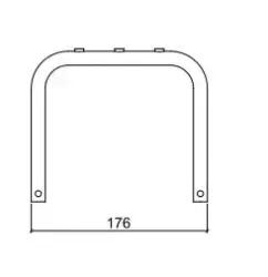 Waterevolution Flow Dubbele wc-rolhouder mat zwart A131PRV2
