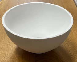 Solid S kis mosdó Solid Surface, kerek, 20 x 20 x 11 cm, matt fehér, 1208953267