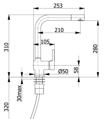 Ausmann Minta mat zwarte keukenkraan met draaibare uitloop 1208953747

Ausmann Minta matt fekete konyhai csaptelep forgatható kifolyóval 1208953747
