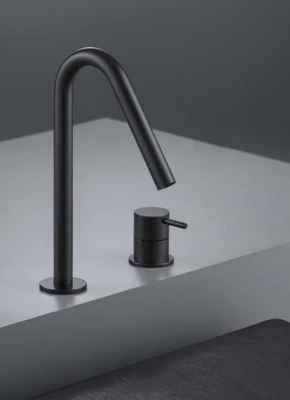 Waterevolution Flow 2-gats wastafelkraan zwart met hoge V 120mm uitloop T1122VPR

Waterevolution Flow 2-lyukú fekete mosdócsaptelep magas V 120 mm kifolyóval T1122VPR