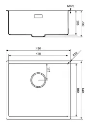 Lorreine zwarte Quartz spoelbak 45x40cm onderbouw vlakbouw zwart met gun metal korfplug 1208954037

Lorraine fekete kvarc mosogató 45x40cm alsó beépítésű síkbeépítés fekete gun metal szűrődug