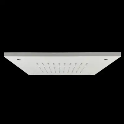 SB Rubinetterie matt fehér corian solid surface beépíthető négyzet alakú esőzuhany mennyezeti zuhanyfej 40cm 1208954083