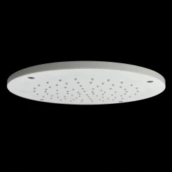 SB Rubinetterie matt fehér corian szilárd felületű beépíthető kerek esőzuhany mennyezeti zuhanyfej 30 cm 1208954156