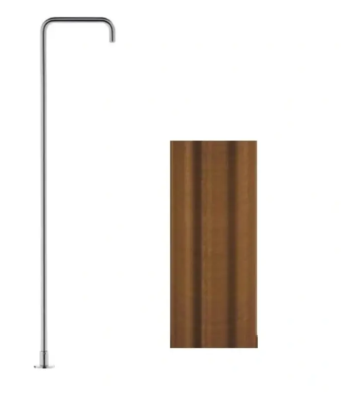 Waterevolution Flow szabadon álló mosdócsaptelep kifolyó PVD csiszolt réz T1.676.CP.E