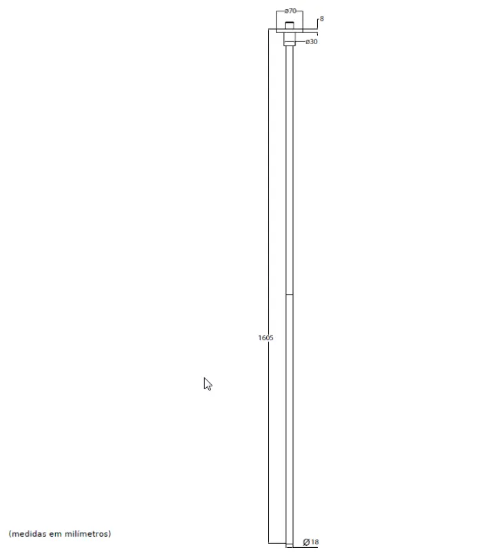 Waterrevolutie Flow plafond wastafelkraan uitloop volledig RVS T1678IE