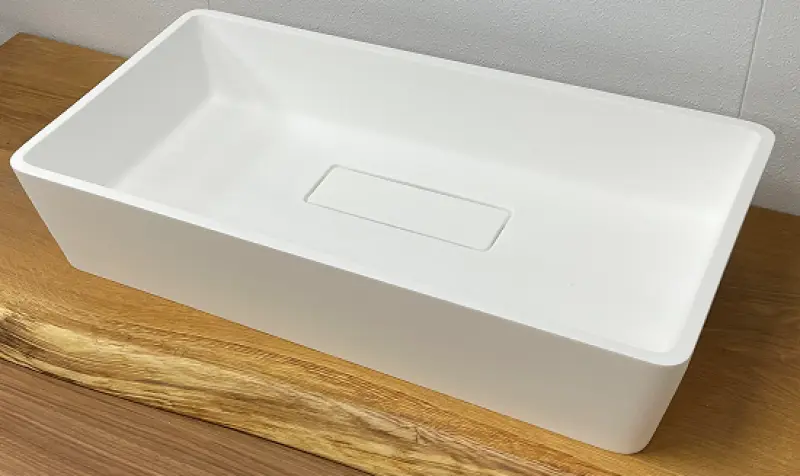 Solid-S City Felépíthető mosdó, matt fehér, 62x32 cm, rejtett lefolyóval 1208954250