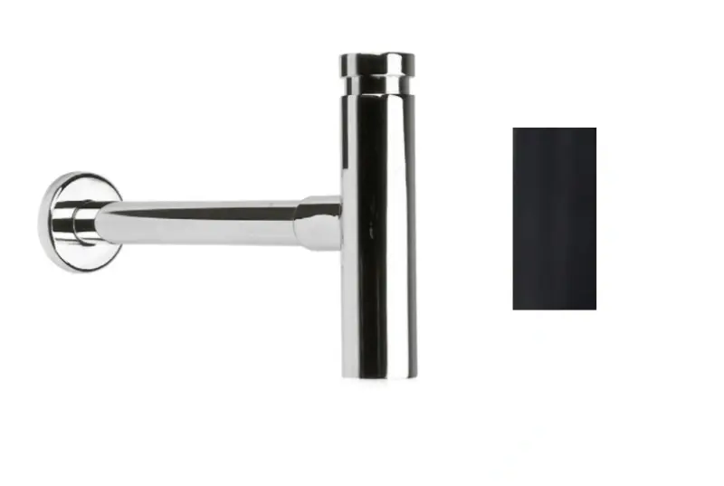 Waterevolution Flow design sifon zwart SIF1PRV