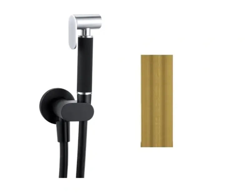 Waterevolution Flow Bidet kézi zuhanyszett Sárgaréz Természet T1626LE