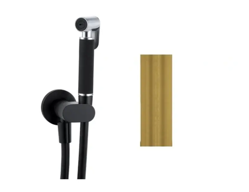 Waterevolution Flow Bidet kézi zuhanyszett Sárgaréz Természet T1626LE