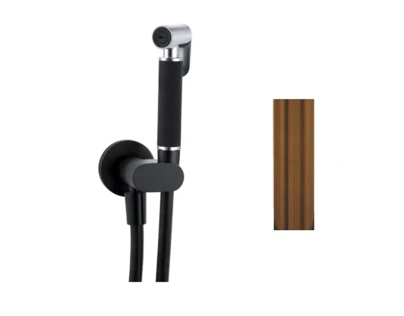 Waterevolution Flow Bidet kézi zuhanykészlet PVD csiszolt réz T1626CPE