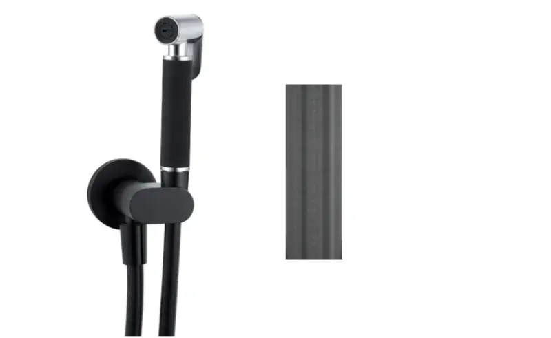 Waterevolution Flow Bidet kézi zuhanyszett PVD Gun Metal T1626GME