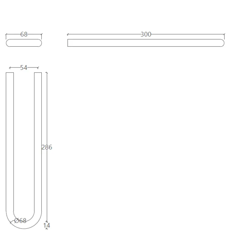 Waterevolution flow törölközőtartó matt sárgaréz A115LE