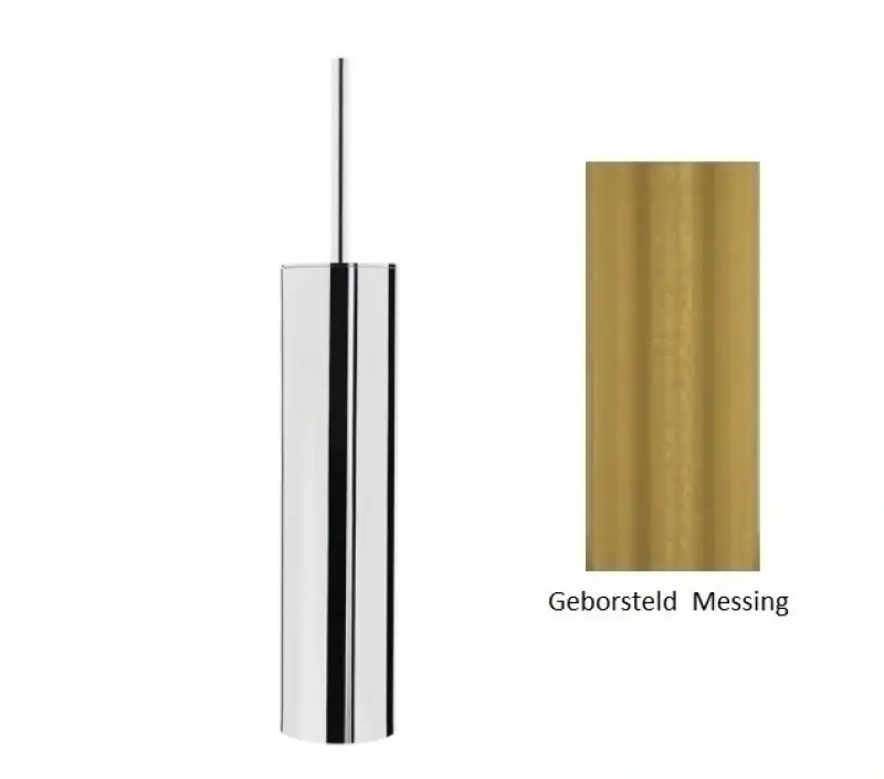 Waterevolution Deep WC-kefe szett álló, csiszolt sárgaréz A240LE