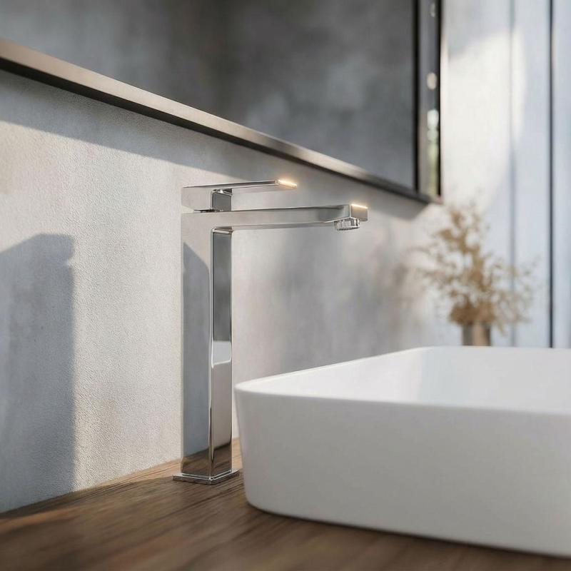 PB Kiki 1-lyukas magas mosdócsaptelep mosdókagylókhoz, króm