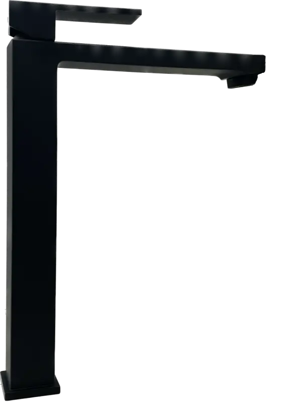 PB Kiki 1-lyukas magas mosdócsaptelep mosdókagylókhoz matt fekete