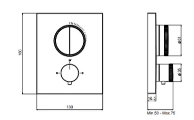 SB Push Square Inbouw thermostaatkraan met drukknop omsteller en volumeregelaar mat wit 1208955127

SB Push Square Beépített termosztátos csaptelep nyomógombos váltóval és hangerőszabályzóval