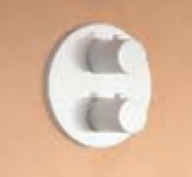 SB Universale Round Beépített termosztátos csaptelep 2 kimenettel, matt fehér 1208955165