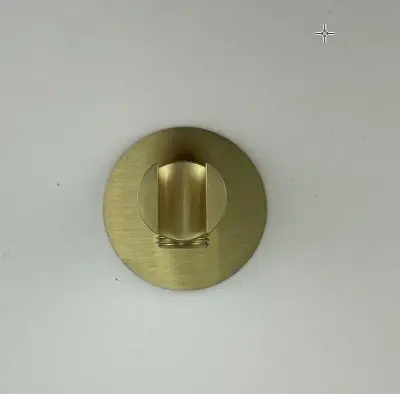SB Rubinetterie Universele handdouche ophanghaak met watertoevoer PVD goud 316 1208955203