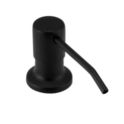 Aquadesign Nantes Beépíthető szappanadagoló, matt fekete