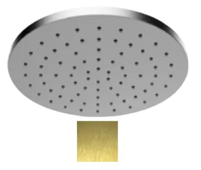 SB Round 316 Esőzuhany fejzuhany 25cm PVD arany 1208955348