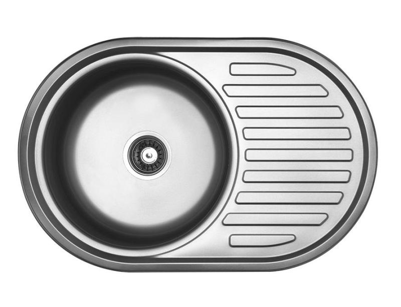 Ausmann Basic ronde spoelbak met afdruiprek RVS 77x50 cm inclusief sifon 1208955523

Ausmann Basic kerek mosogató medence csepegtető tálcával, rozsdamentes acél 77x50 cm, szifonnal együtt 120