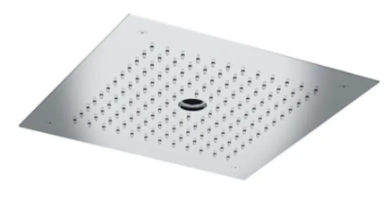 SB inbouw regendouche plafond met icicle straat 38x38 cm volledig RVS 1208955633