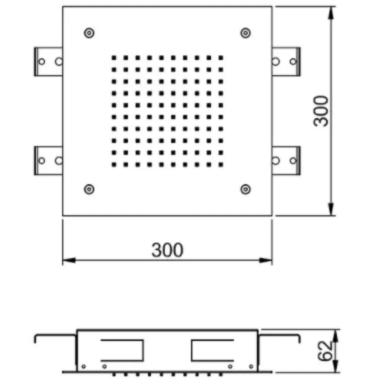 SB Temptation Inbouw Regendouche vierkant 30x30cm volledig RVS 1208955717