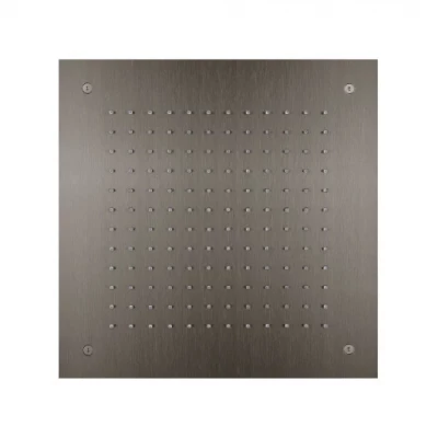 SB Temptation inbouw regendouche vierkant 38x38cm PVD Gun Metal 1208955764