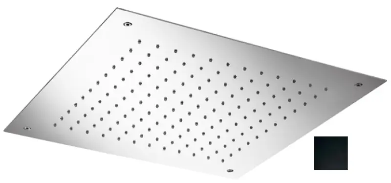 SB Temptation Inbouw Regendouche Vierkant 50x50cm Mat Zwart 1208955776