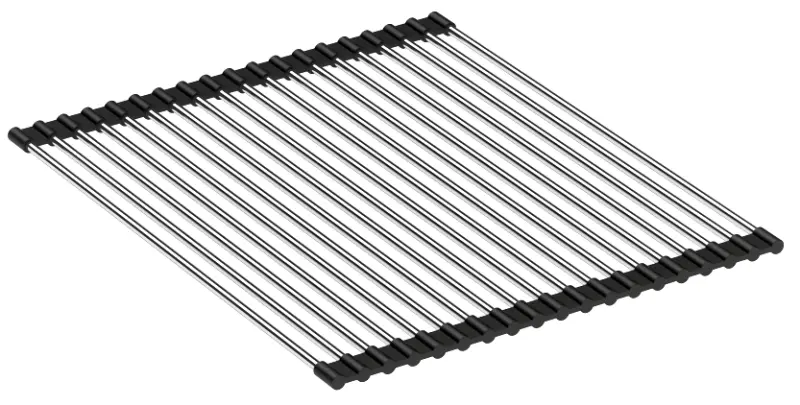 Quadri RVS Görgős matrac mosogatóhoz és alá 43 x 32 cm 1208956470