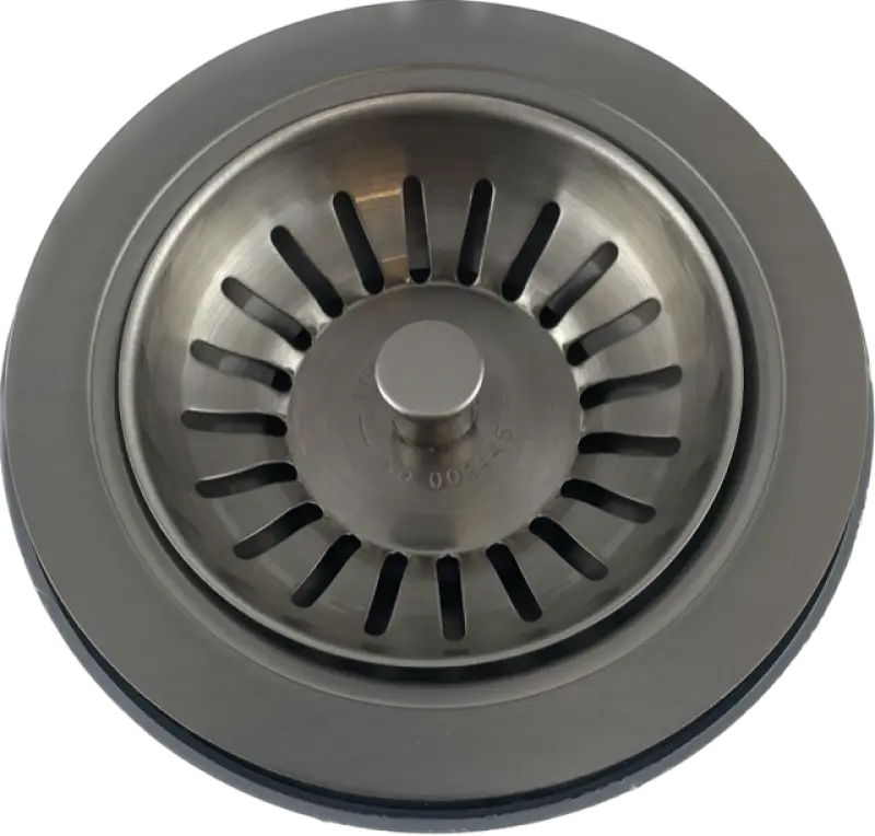 PB klasszikus rozsdamentes acél lefolyókészlet konyhai mosogatóhoz és zárható kosárdugóval 1208956476