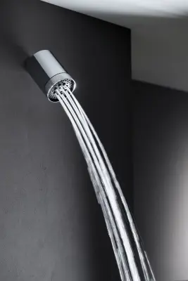 SB Round 316 Beam Multi-jet zuhanyfej 10cm rozsdamentes acél PVD szálcsiszolt gun metal 1208956680