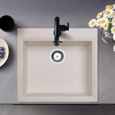 Zand crème opbouw spoelbak 58x53cm met kraangatbank met rvs plug 1208956773

Hongaars:
Homok színű épített mosogató 58x53 cm méretben, csaptelep hellyel és rozsdamentes acél dugóval 120895677