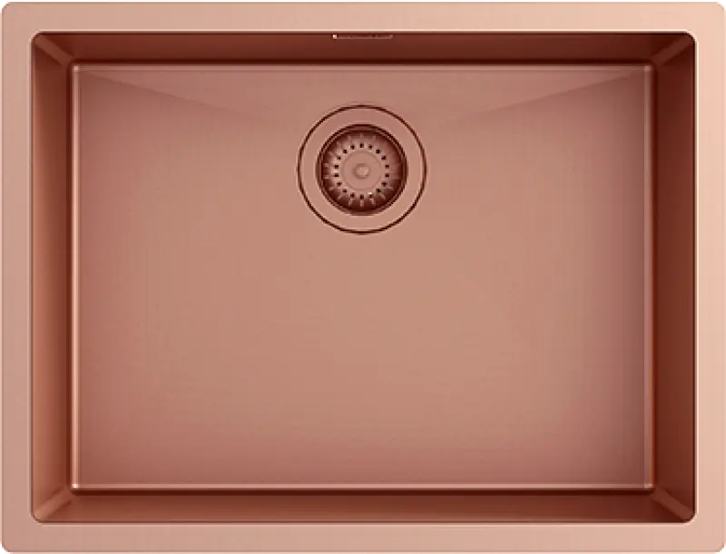 Ausmann Turt réz mosogató copper PVD 54x40 alsó beépítés, síkbeépítés és felépítés 1208956948