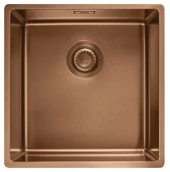 Franke Mythos Masterpiece BXM 210.40 PVD Réz Mosogató 400x410mm Síkba építhető és Alsó beépítésű 127.0674.583