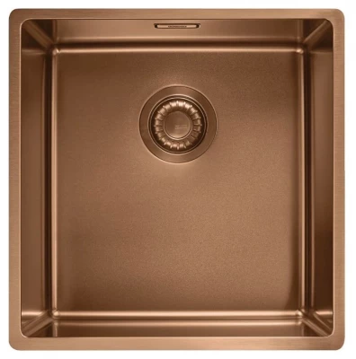 Franke Mythos Masterpiece BXM 210.40 PVD Réz Mosogató 400x410mm Síkba építhető és Alsó beépítésű 127.0674.583