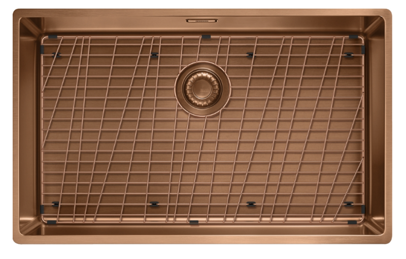 Franke Mythos Masterpiece BXM 210.68 Nagy PVD Réz 685x410mm Síkba építhető és Aláépíthető Mosogató 127.0674.535