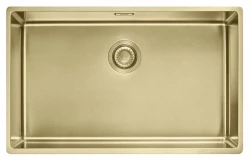 Franke Mythos Masterpiece BXM 210.68 Nagy PVD Arany 685x410mm Beépített és Alsó Beépítésű Mosogató 127.0674.533