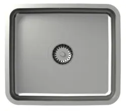 Aquadesign Oxford rozsdamentes acél mosogató 40x35cm alsó beépítés 1208957204