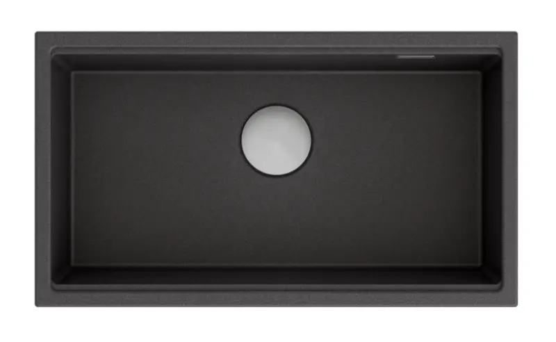 Quadri Newport grote en diepe spoelbak graniet opbouw en onderbouw antraciet spoelbak 760x435 mm 1208957219

Quadri Newport nagy és mély mosogató gránit felültét és alulépítés antracit mosoga