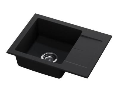 GraniteMy Smart extra ondiepe granieten opbouw zwarte spoelbak 58x44cm met afdruip omkeerbaar 1208957354

GraniteMy Smart extra sekély gránit fekete mosogató 58x44cm csepegtetővel, megfordíth