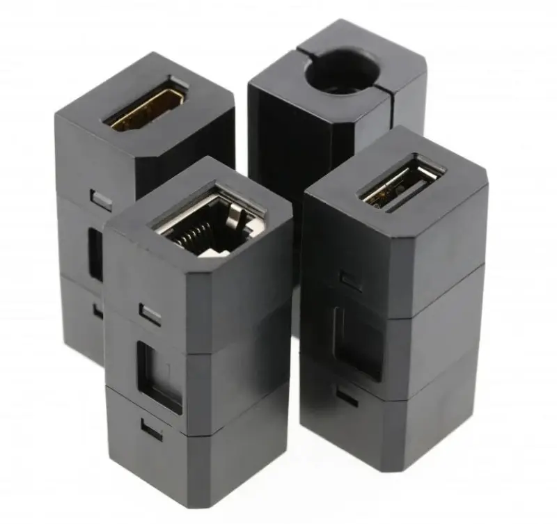 Indux Cover beépített földelt fekete konyhai aljzat munkalappal cserélhető csatlakozásokkal 12089573400