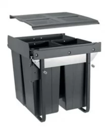 Garbi Carrier C-60-3-H beépített hulladékrendszer saját vezetősínnel és 3 hulladéktartállyal 1 x 34 + 2 x 17 liter 1208957470