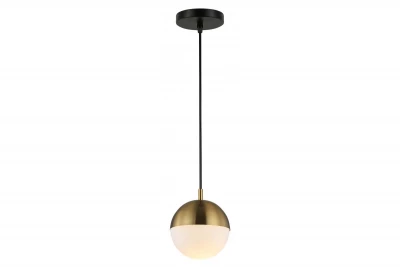 Decor Abies sárgaréz arany függőlámpa fém kerek mennyezettel 3558