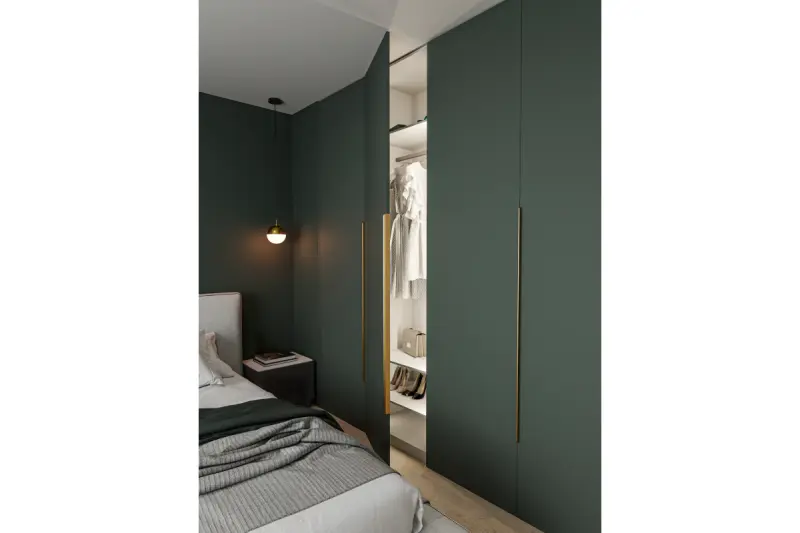 Decor Abies sárgaréz arany függőlámpa fém kerek mennyezettel 3558