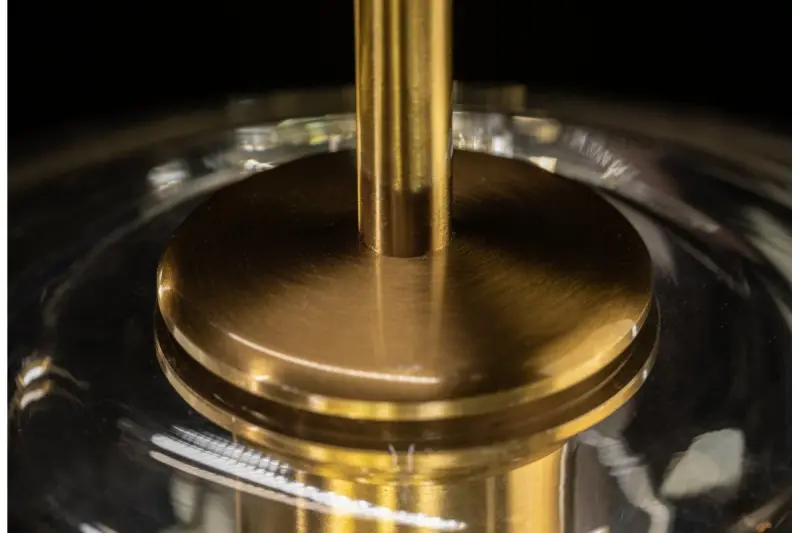 Decoreer Lim 332 mm hoge moderne amberkleurige hanglamp 7887