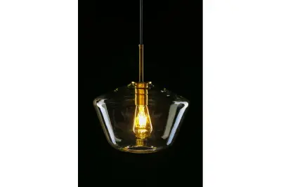 Decor Lime 339 mm magas modern borostyánsárga függőlámpa 7924