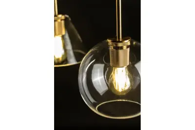Decor Giglas gömb alakú üveglámpa 8013