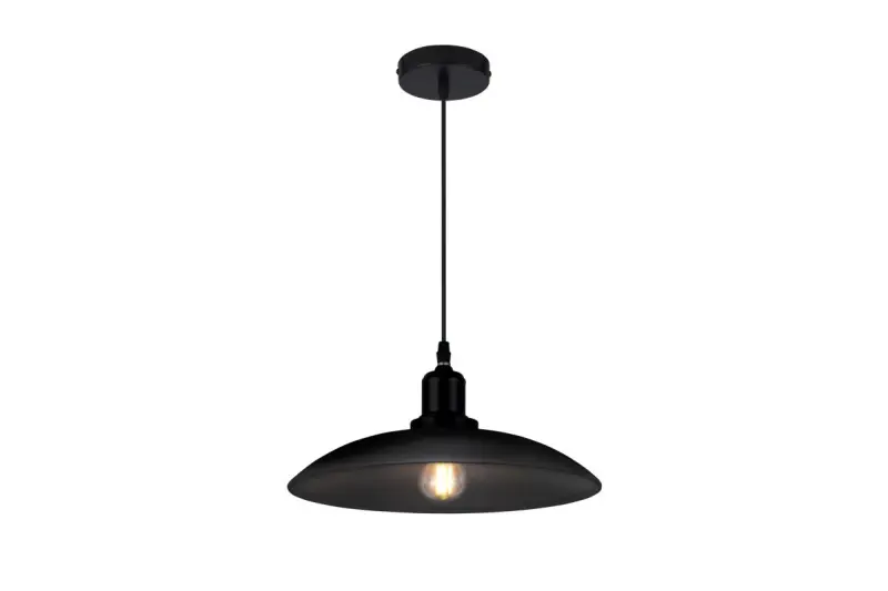 Decor Horizon matzwarte industriële hanglamp 4512