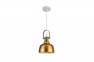 Decor Zenit fémből készült arany függőlámpa fémes felülettel 4925